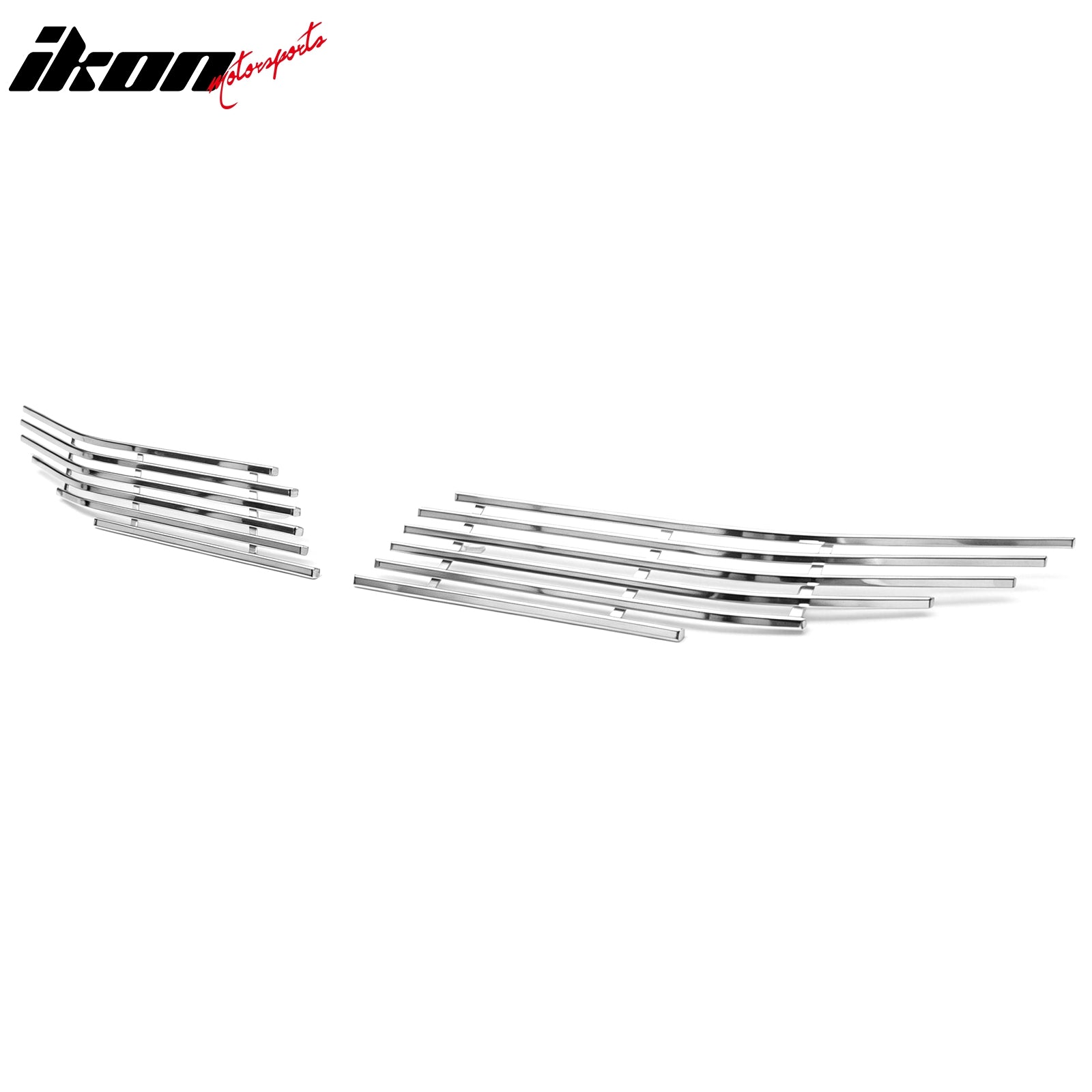 Fits 09-11 Honda Civic 4DR Chrome Front Upper Grille Stainless Steel Replacement