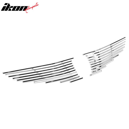 For 09-11 Honda Fit Chrome Billet Style Front Grille Stainless Steel Replacement