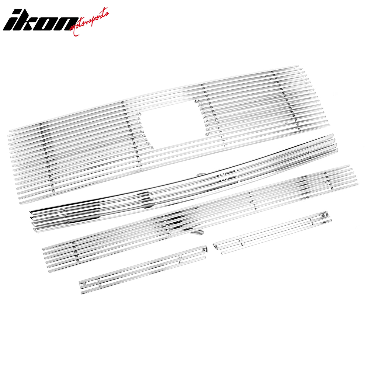 Fits 2006-2008 Honda Ridgeline Chrome Billet Style Front Grille Stainless Steel