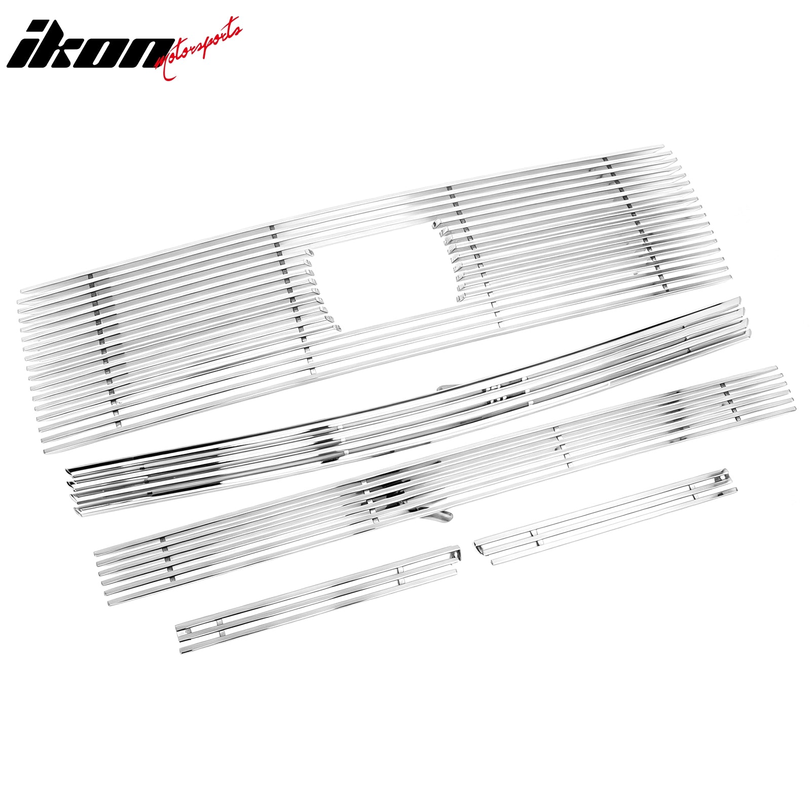 Fits 2006-2008 Honda Ridgeline Chrome Billet Style Front Grille Stainless Steel