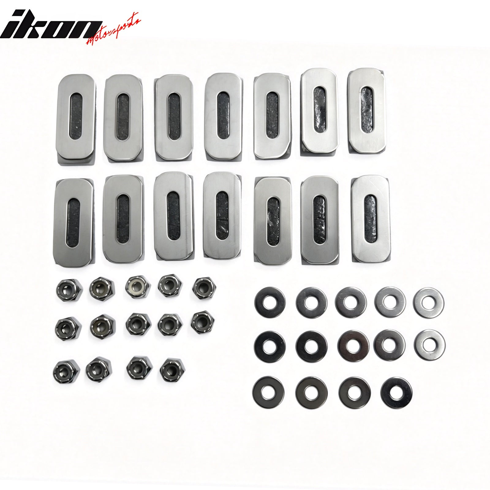 For 06-11 Jeep Commander Billet Style Stainless Steel Upper Grille Insert Chrome