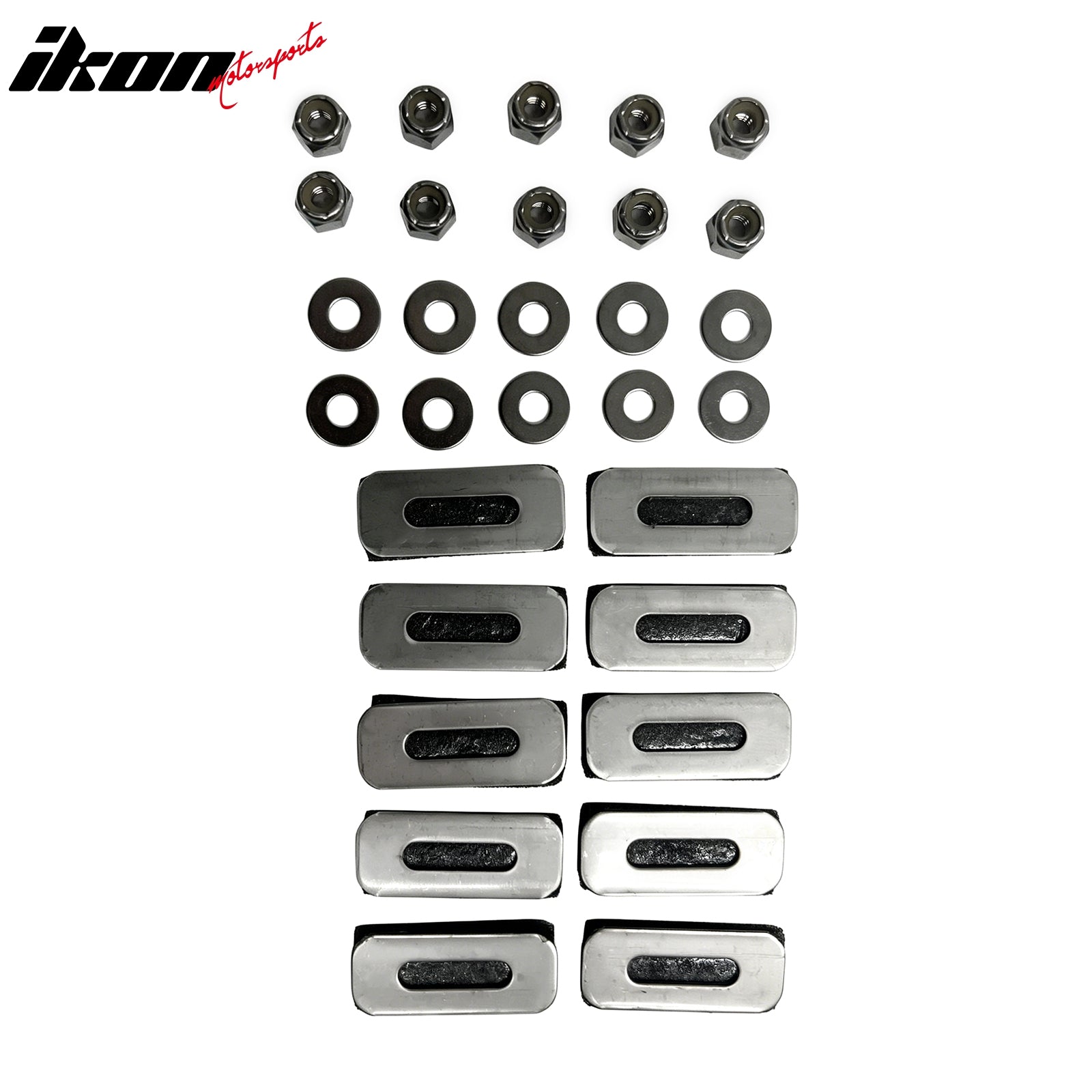 For 2011-2012 Kia Sedona Front Bumper Grille Chrome Stainless Steel Billet Style