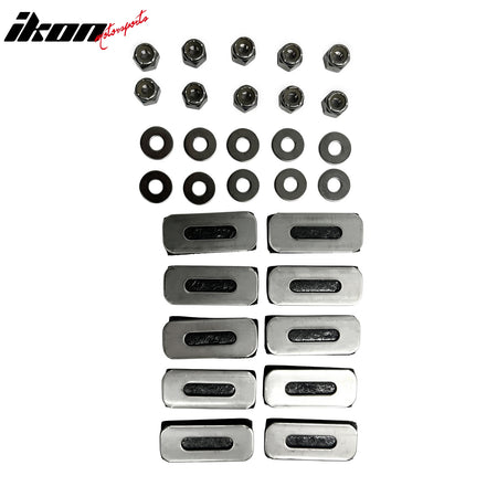For 2011-2012 Kia Sedona Front Bumper Grille Chrome Stainless Steel Billet Style