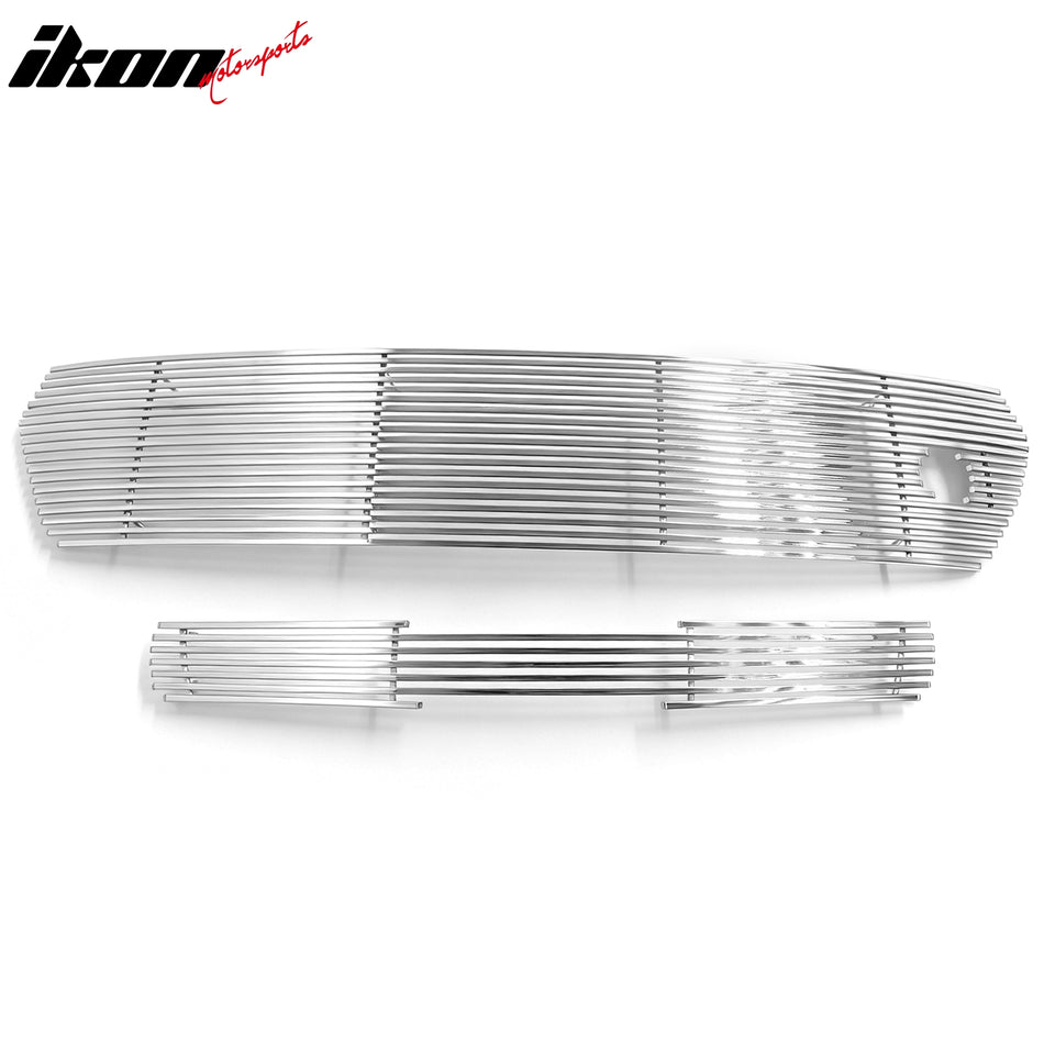 2014-2016 Kia Soul Billet Style Front Bumper Grille Chrome Stainless Steel