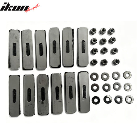 Fits 05-07 Nissan Pathfinder Billet Style Upper Grille Inserts Stainless Steel