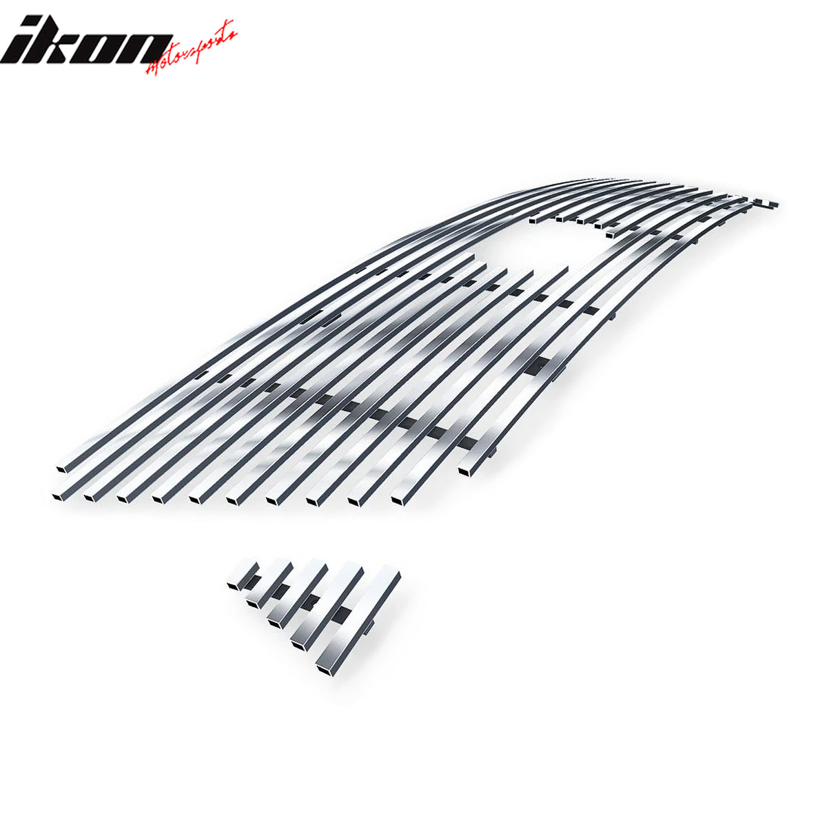 Fits 05-11 Toyota Tacoma Billet Chrome Front Upper Grille Cover Stainless Steel