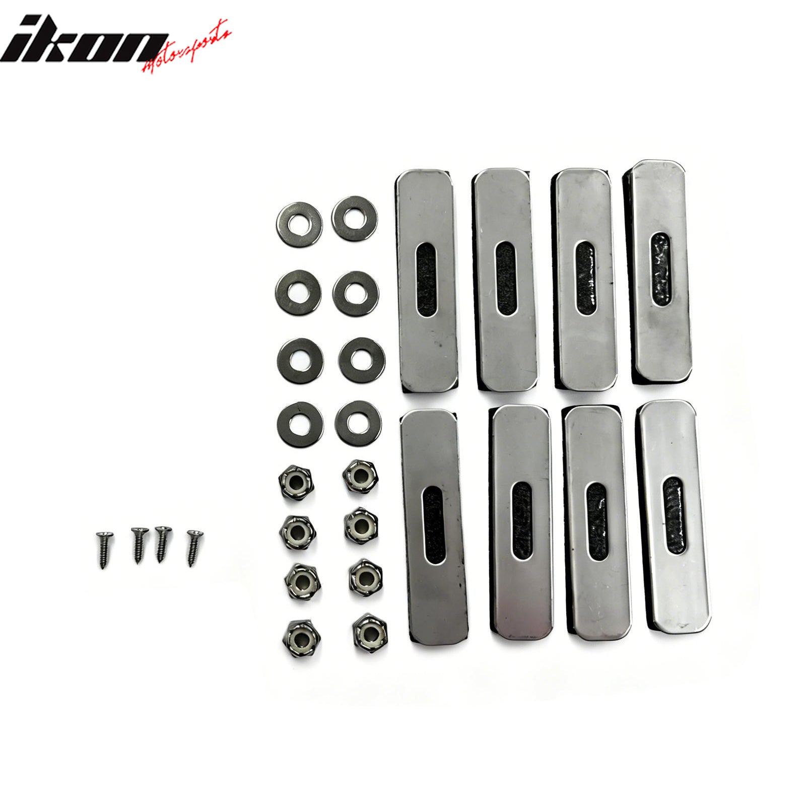 Fits 05-11 Toyota Tacoma Billet Chrome Front Upper Grille Cover Stainless Steel