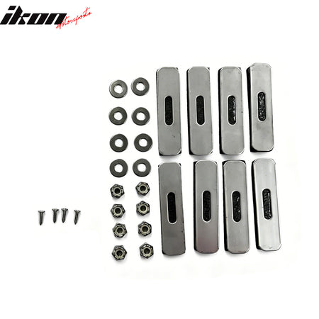 Fits 05-11 Toyota Tacoma Billet Chrome Front Upper Grille Cover Stainless Steel
