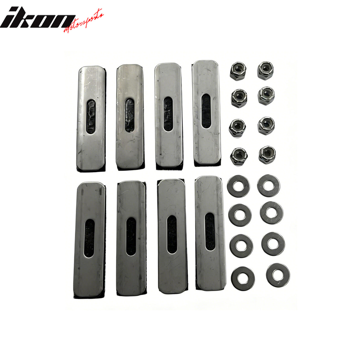 Fits 14-15 Silverado 1500 2PCS Upper Grille Insert Stainless Steel- Billet Style