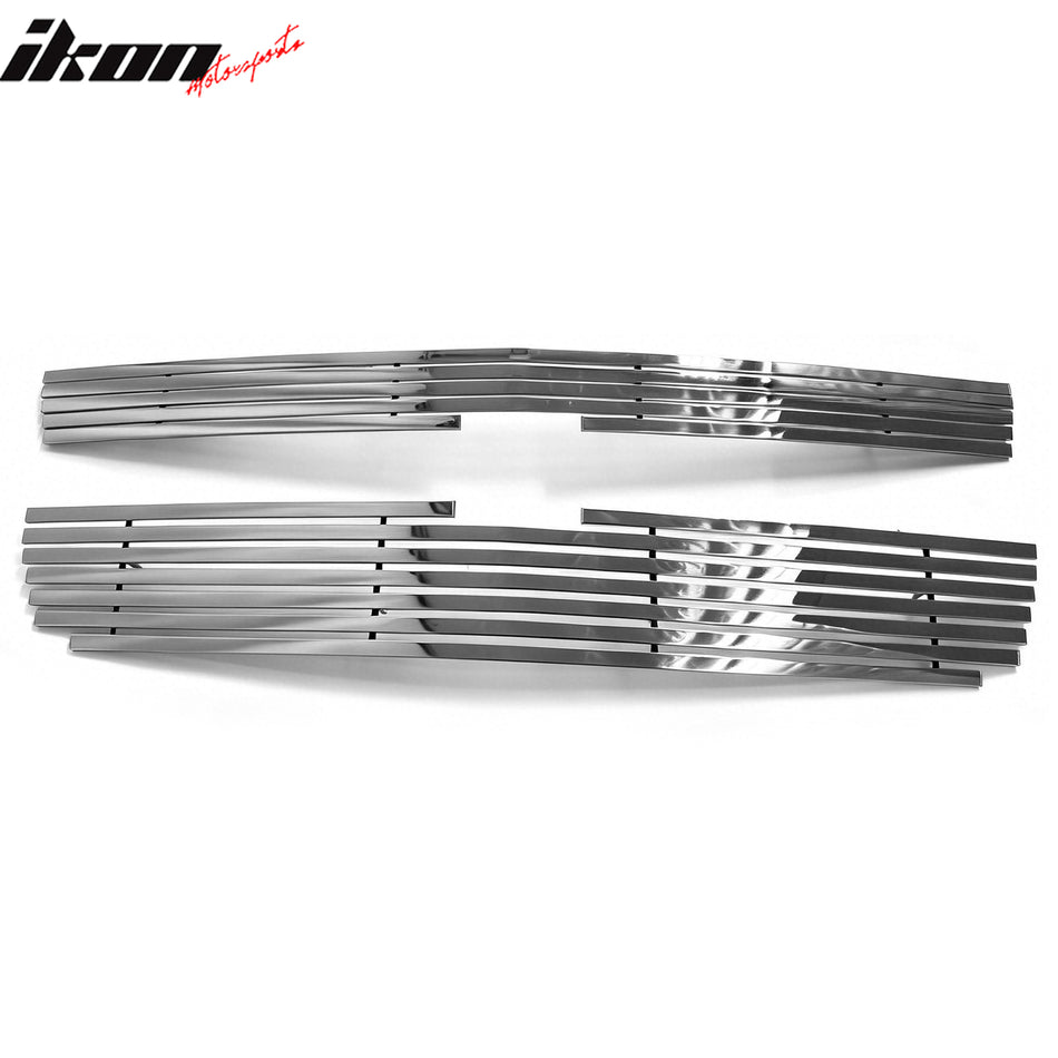 2005-2006 Chevy Silverado 1500 2500 3500 Classic Billet Chrome Front Grille Stainless Steel
