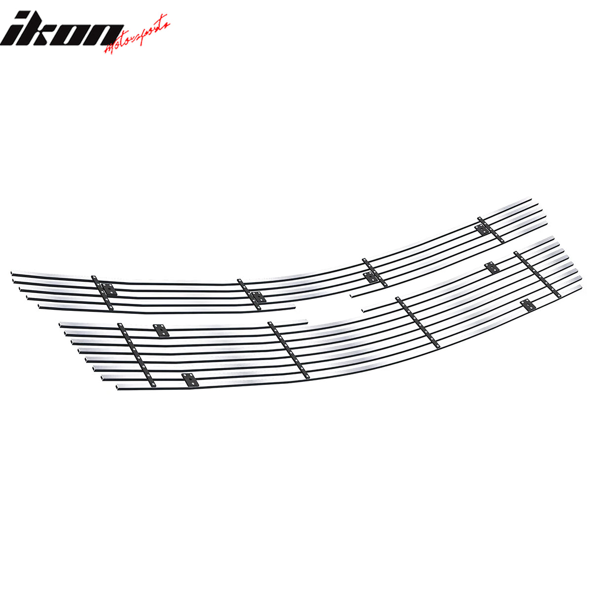 Fits 15-20 Chevy Tahoe Billet Wide Bar Style Front Upper Grille Insert Chrome