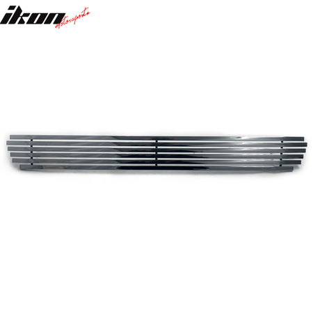 Fits 04-08 Ford F-150 Billet Style Front Bumper Lower Grille Insert Steel Chrome