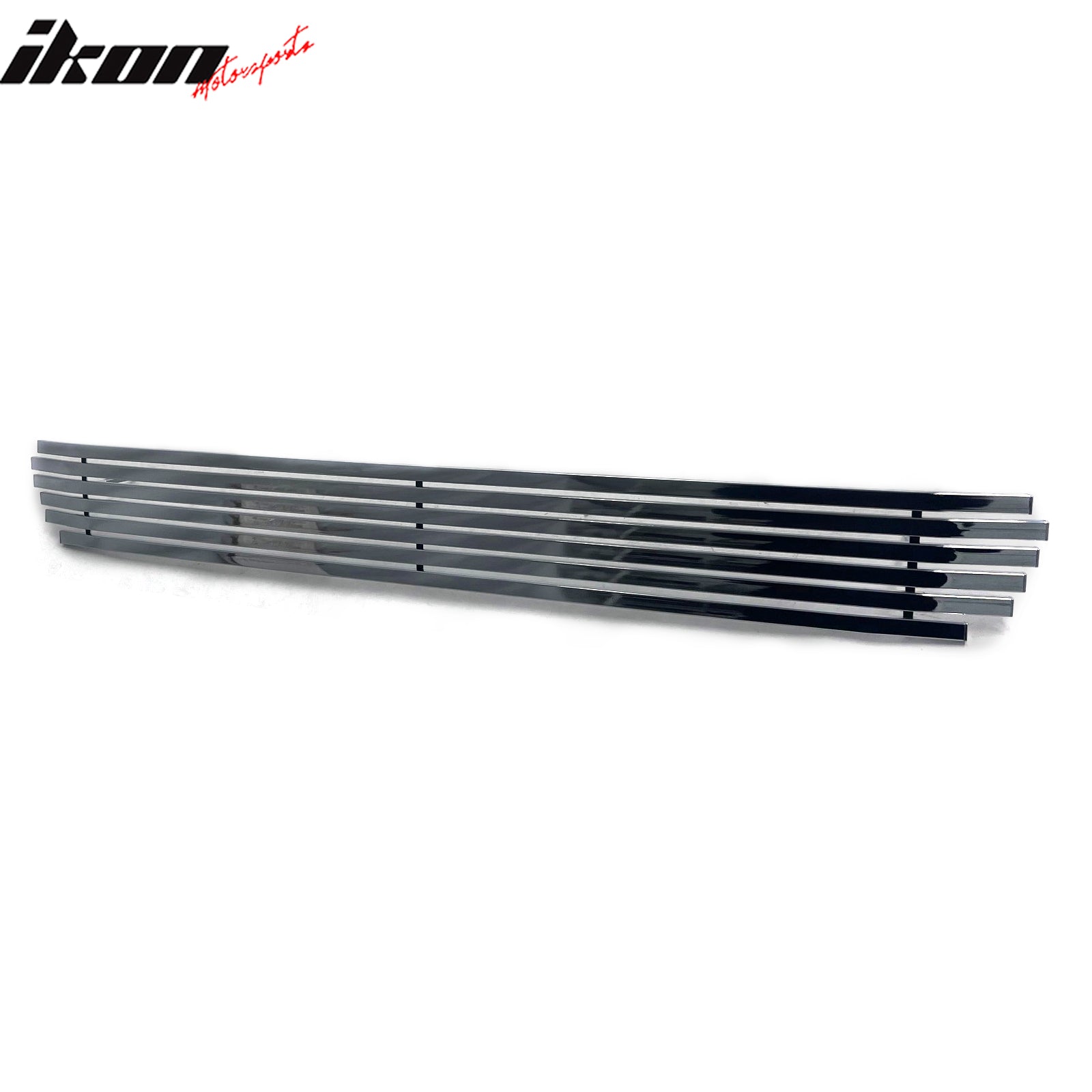 Fits 04-08 Ford F-150 Billet Style Front Bumper Lower Grille Insert Steel Chrome
