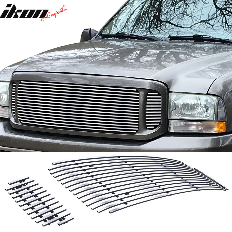 1999-2003 Ford F-250/F-350 Super Duty Front Upper Billet Grille Insert