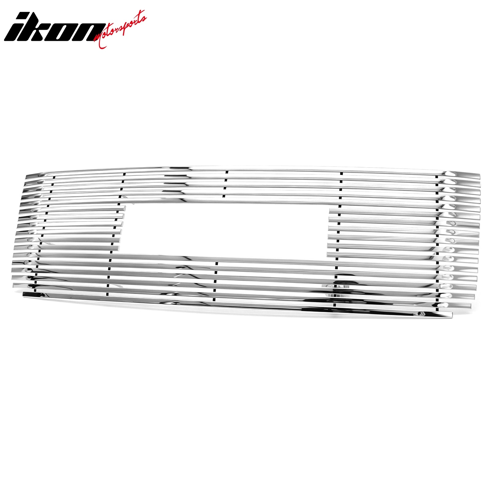 Fits 2007-2010 GMC Sierra Front Grille Chrome Stainless Steel Billet + Logo Cut