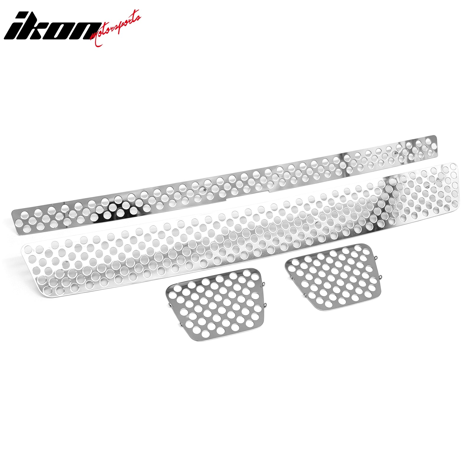 Fits 07-14 Tahoe Suburban Avalanche Chrome Round Mesh Style Front Upper Grille