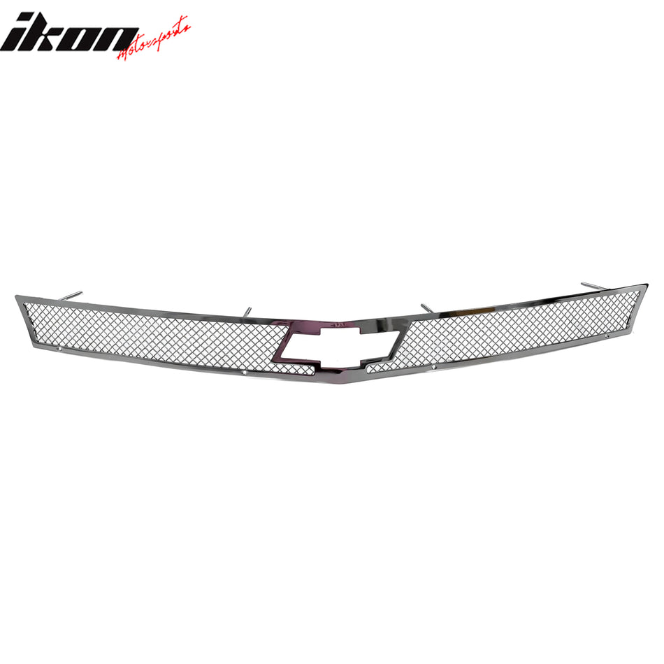 2010-2013 Chevrolet Camaro Mesh Style Chrome Front Grille Stainless Steel