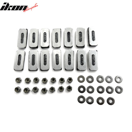 Fits 06-13 Chevy Impala Mesh Style Front Bumper Insert Grille Stainless Steel