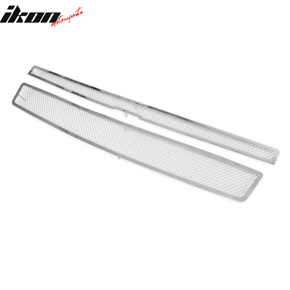 Clearance! For 07-14 Chevy Tahoe Mesh Chrome Front Insert Grille Stainless Steel