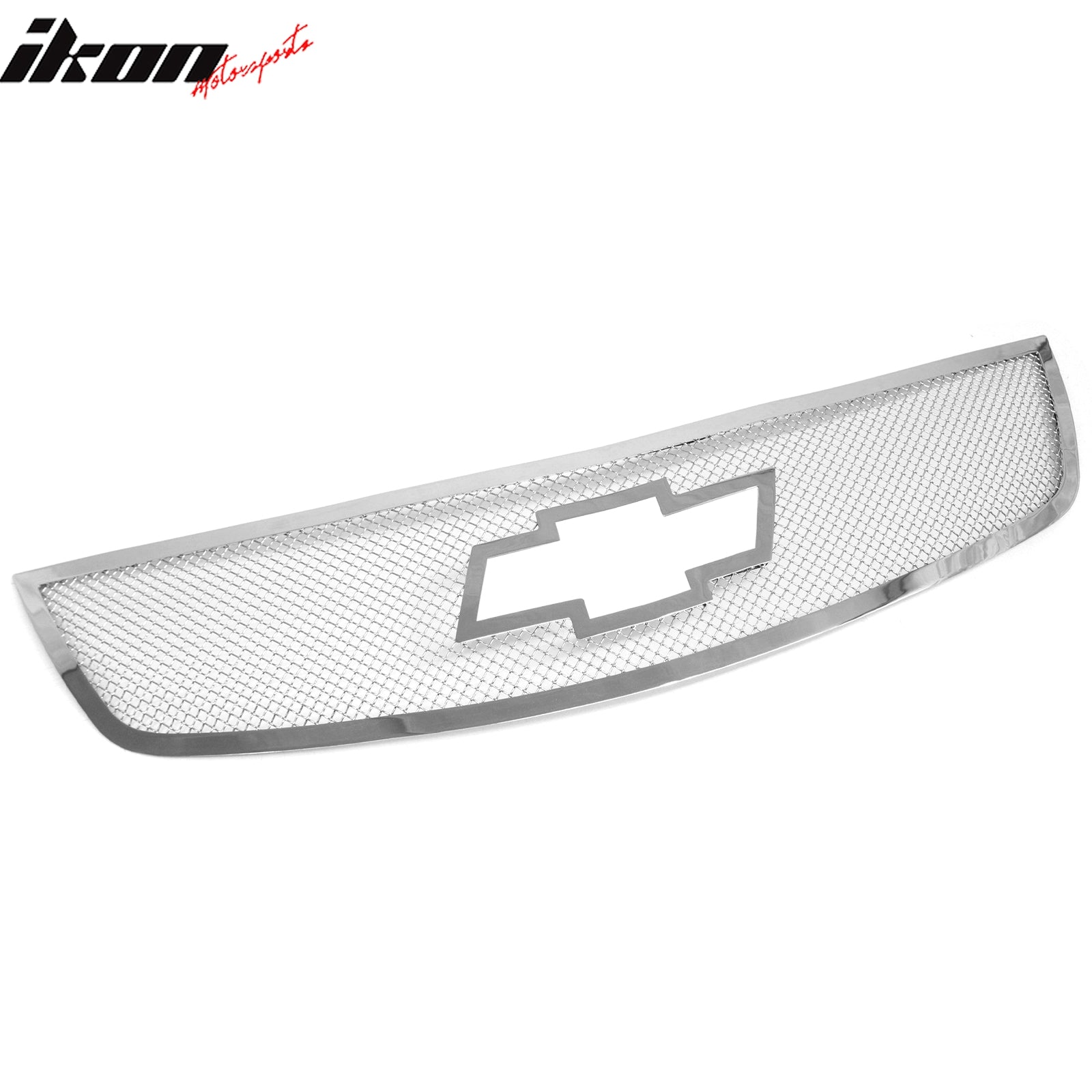 Fits 2013-2017 Chevy Traverse Mesh Style Front Grille Chrome Stainless Steel