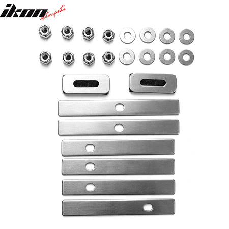 Fits 2007-2013 GMC Sierra 1500 Front Grille Chrome Stainless Steel Mesh Style
