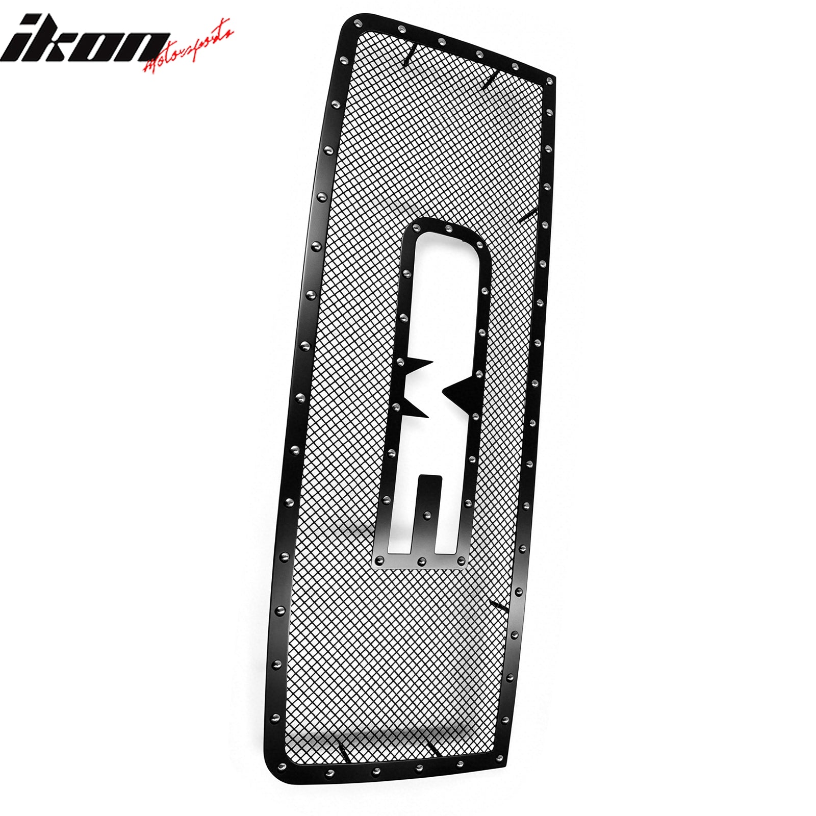 Fits 2007-2013 GMC Sierra 2500 3500 HD Front Grille Chrome Stainless Steel Mesh