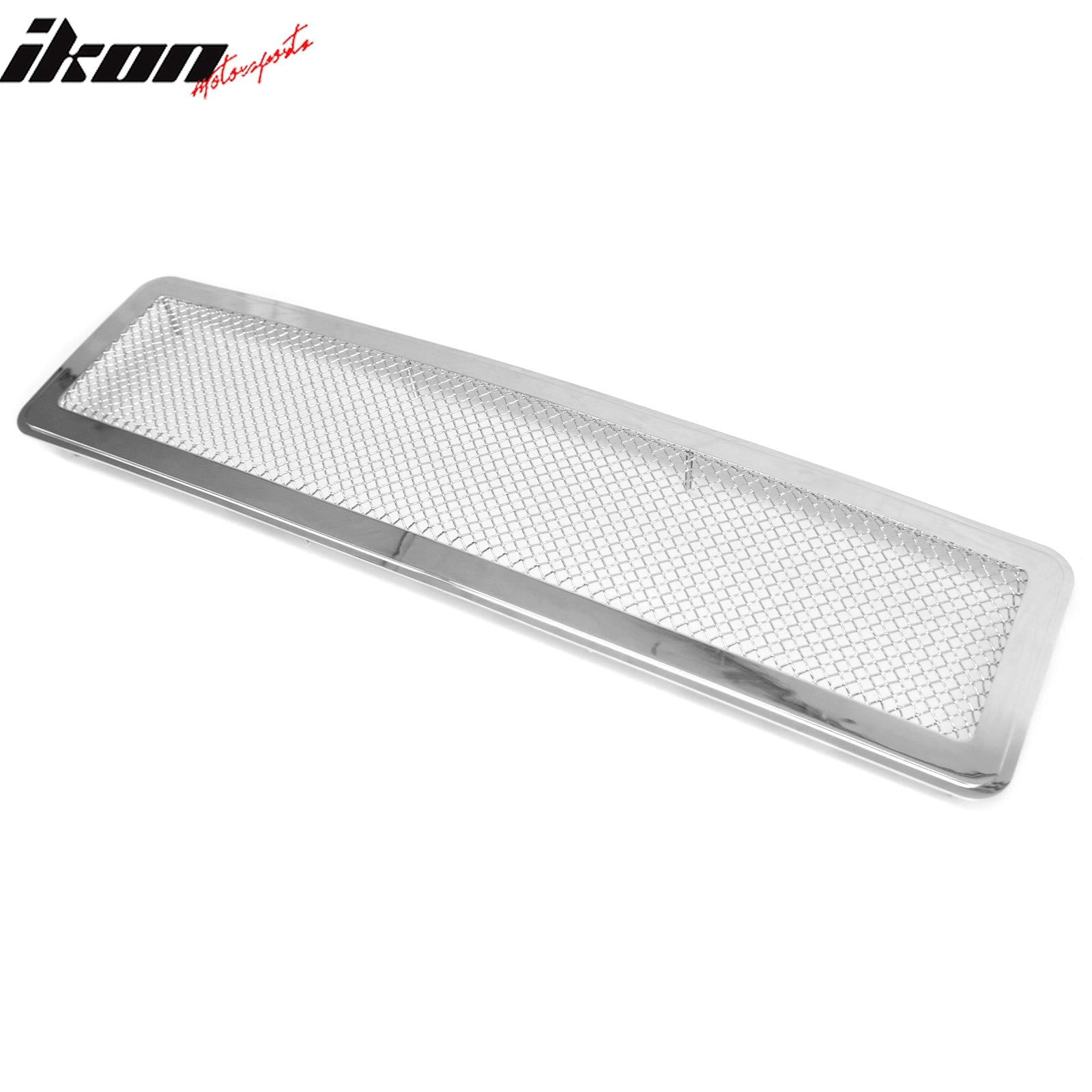 Fits 2003-2009 Hummer H2 Mesh Style Front Bumper Grille Chrome Stainless Steel