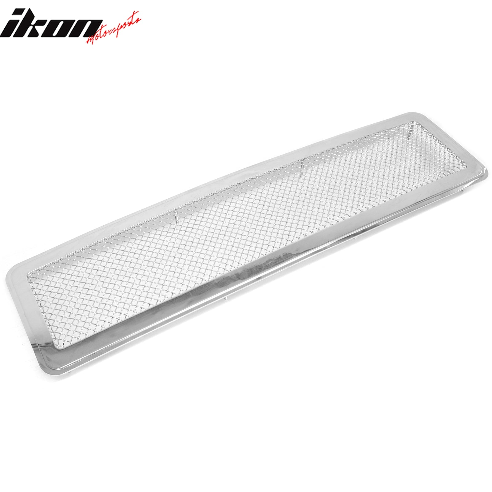 Fits 2003-2009 Hummer H2 Mesh Style Front Bumper Grille Chrome Stainless Steel