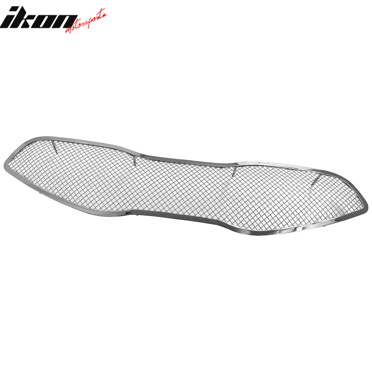 Fits 2014-2016 Kia Cadenza Mesh Style Front Bumper Grille Chrome Stainless Steel
