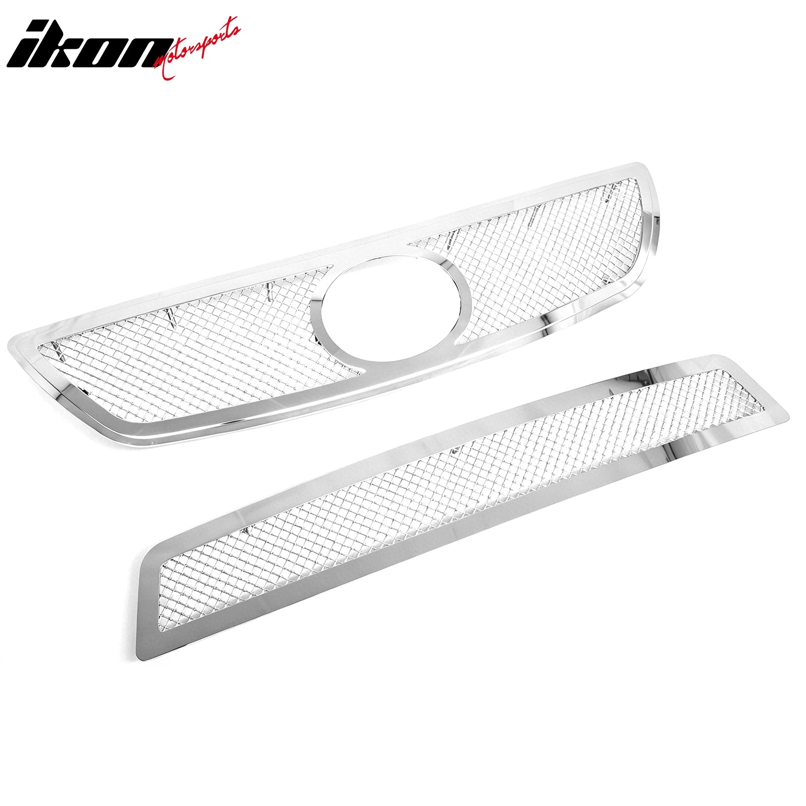 Fit 2008-2011 Lexus GS350 /GS450h /GS460 Front Upper + Lower Grille Insert