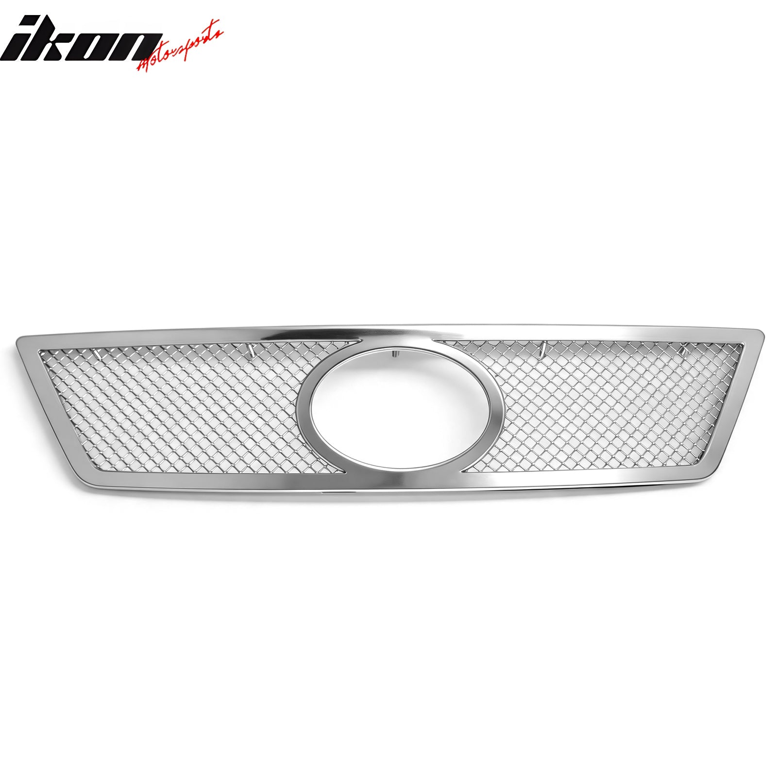 Fits 09-10 Lexus IS250 Mesh Style Chrome Front Insert Grille Stainless Steel