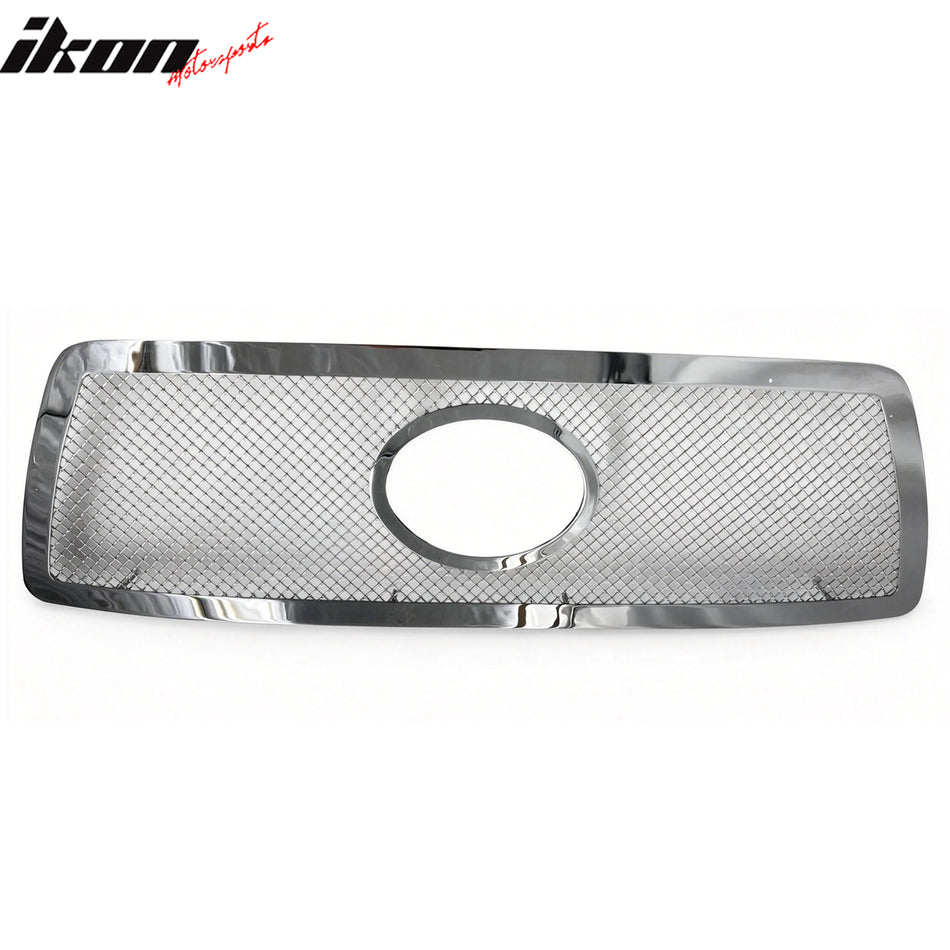 2005-2011 Toyota Tacoma Mesh Style Chrome Front Grille Stainless Steel