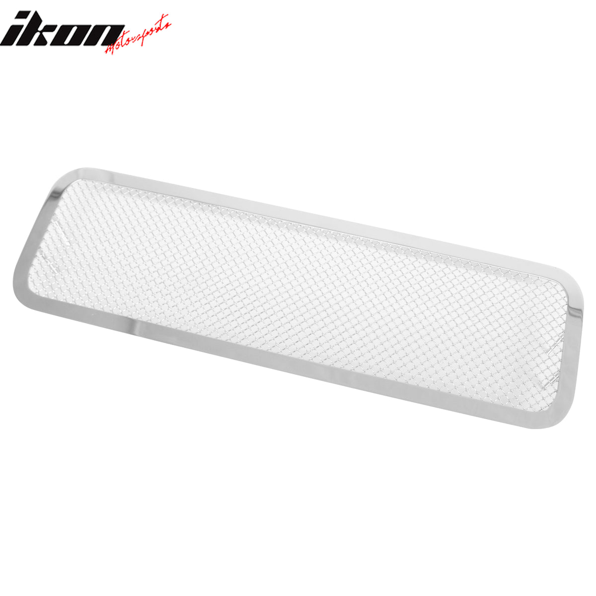 Fits 08-15 Nissan Titan & Armada Mesh Style Front Bumper Lower Grille Chrome