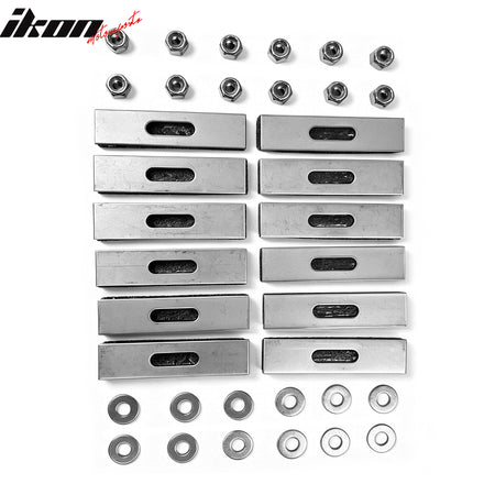 For 2008-2015 Nissan Titan Mesh Style Front Bumper Grille Chrome Stainless Steel
