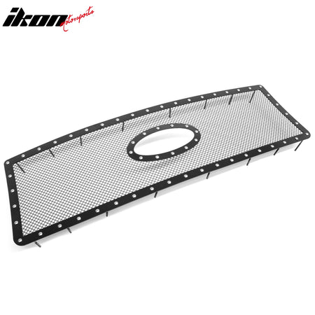 Fits 09-14 Ford F-150 F150 Front Bumper Upper Mesh Grille Insert Assembly Chrome