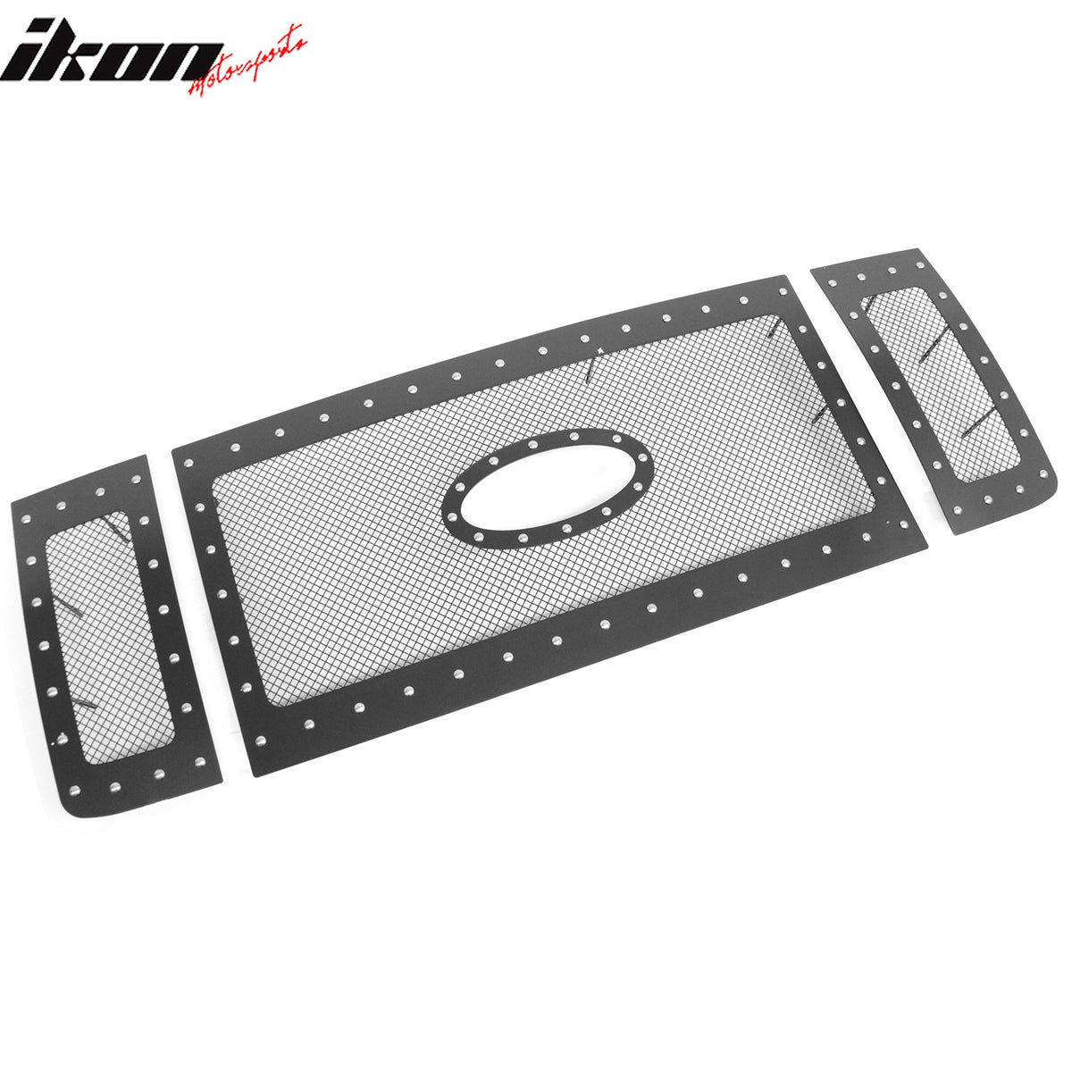 Fits 08-10 Ford F-250 F-350 Super Duty Mesh Style Front Grille Stainless Steel