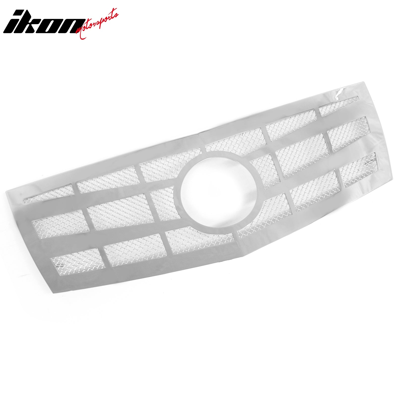 Fit 2008-2013 Cadillac CTS Front Upper Grille Insert Mesh Style Cross Bar