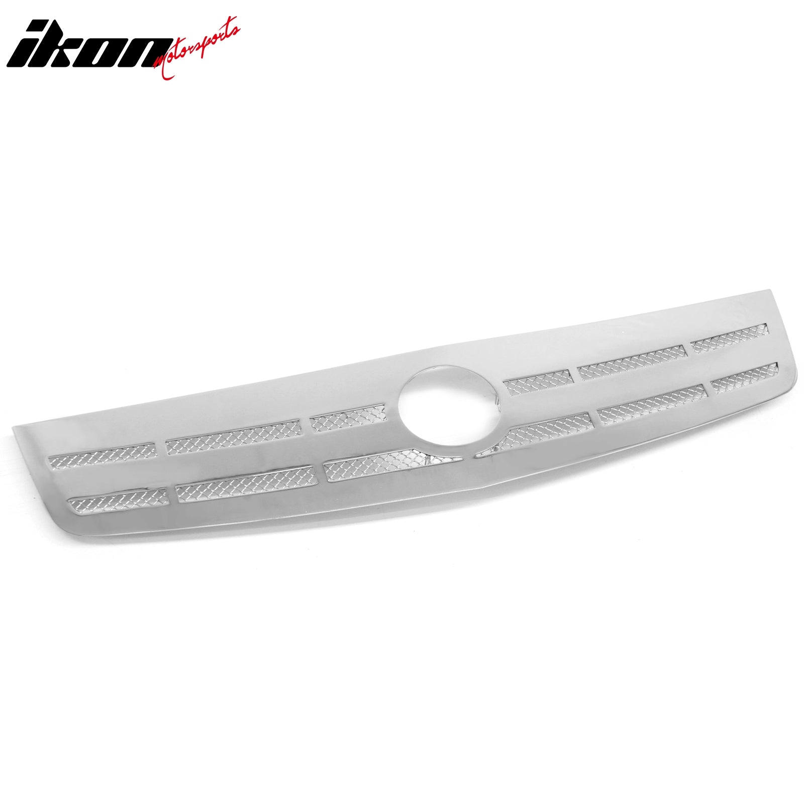 Fit 2005-2007 Cadillac STS Front Upper Grille Insert Mesh Style Chrome