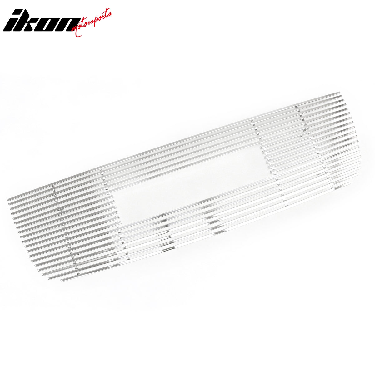 Fits 02-09 GMC Envoy Chrome Billet Style Front Bumper Hood Grille Replacement
