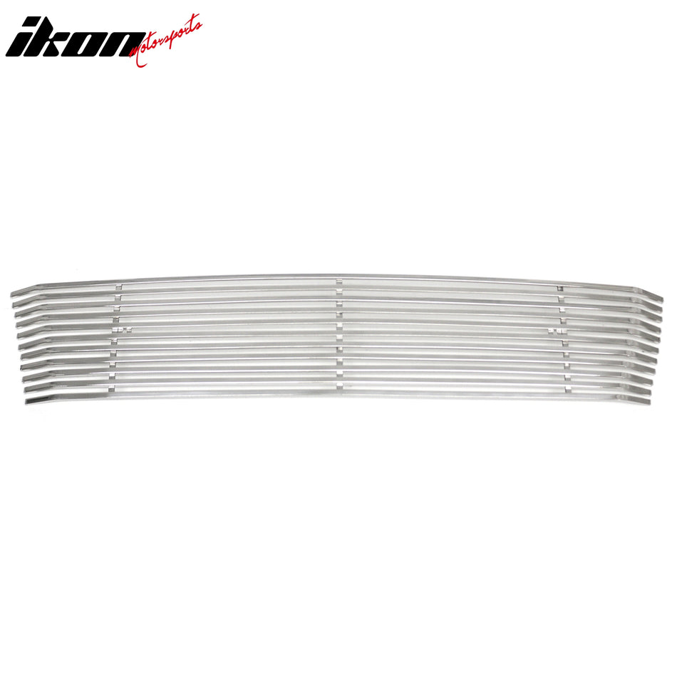 2007-2014 GMC Yukon Chrome Billet Style Front Bumper Lower Grille