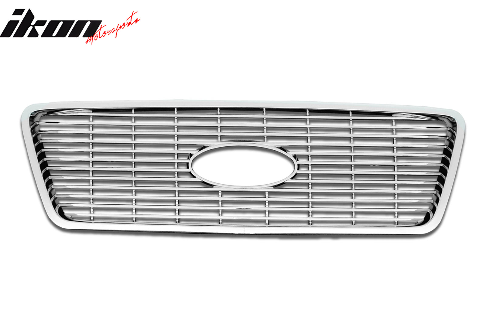 Fits 04-08 Ford F-150 XLT Lariat Chrome ABS Front Bumper Hood