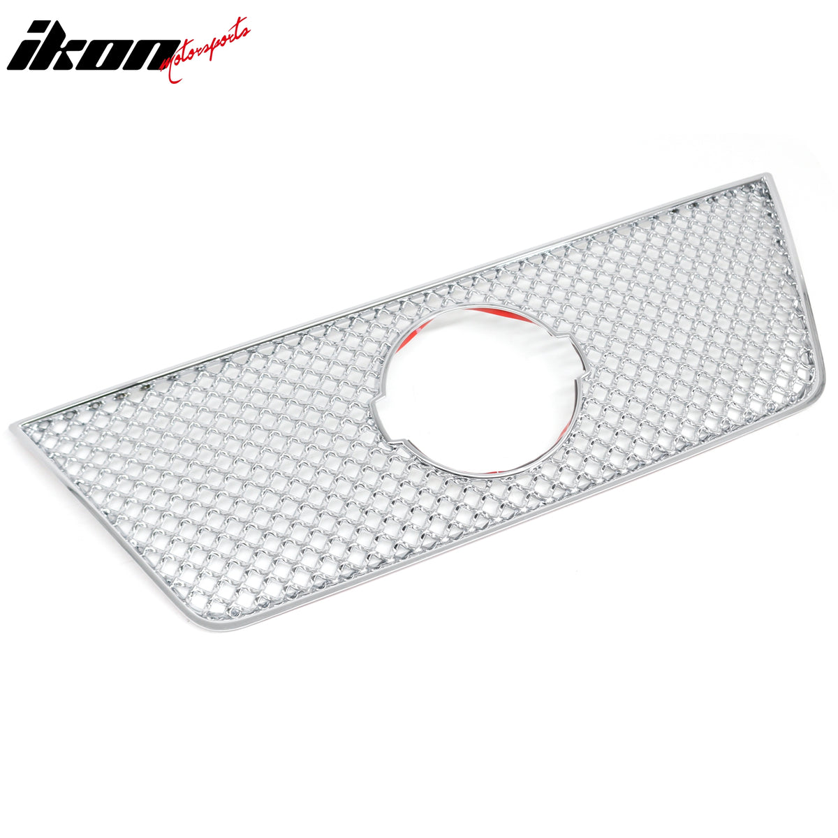 IKON MOTORSPORTS Front Bumper Grille, Compatible with 2013-2016 Nissan Pathfinder S/SV/SL/PLATINUM, Chrome Mesh Style Replacement Front Bumper Grill Assembly, 1Piece