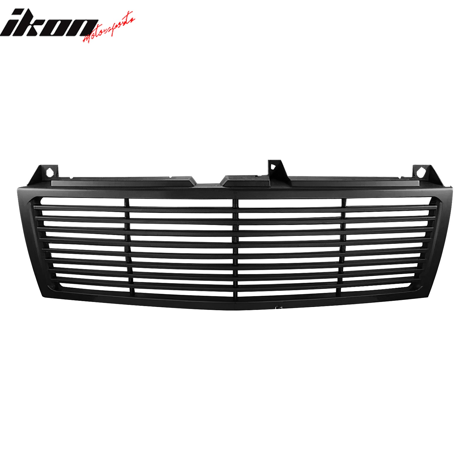 Fits 99-02 Silverado 1500/1500 HD/2500/2500 HD/3500 Black Grille W/ Headlights