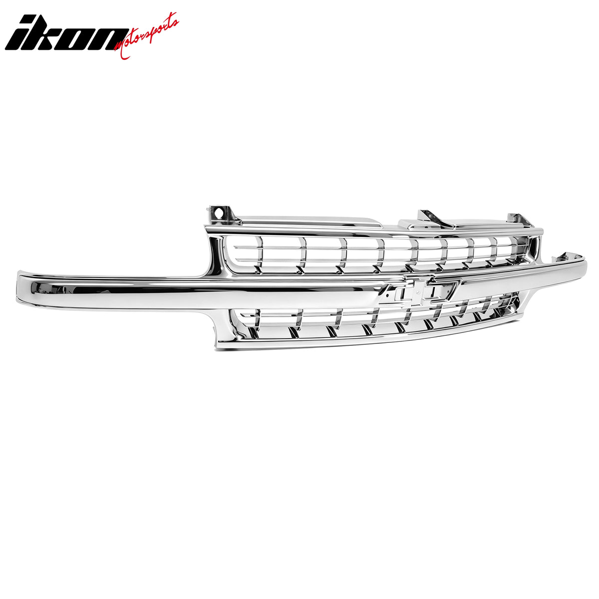 For 2000-2006 Chevy Suburban/Tahoe OE Style Front Bumper Hood Grille Chrome ABS