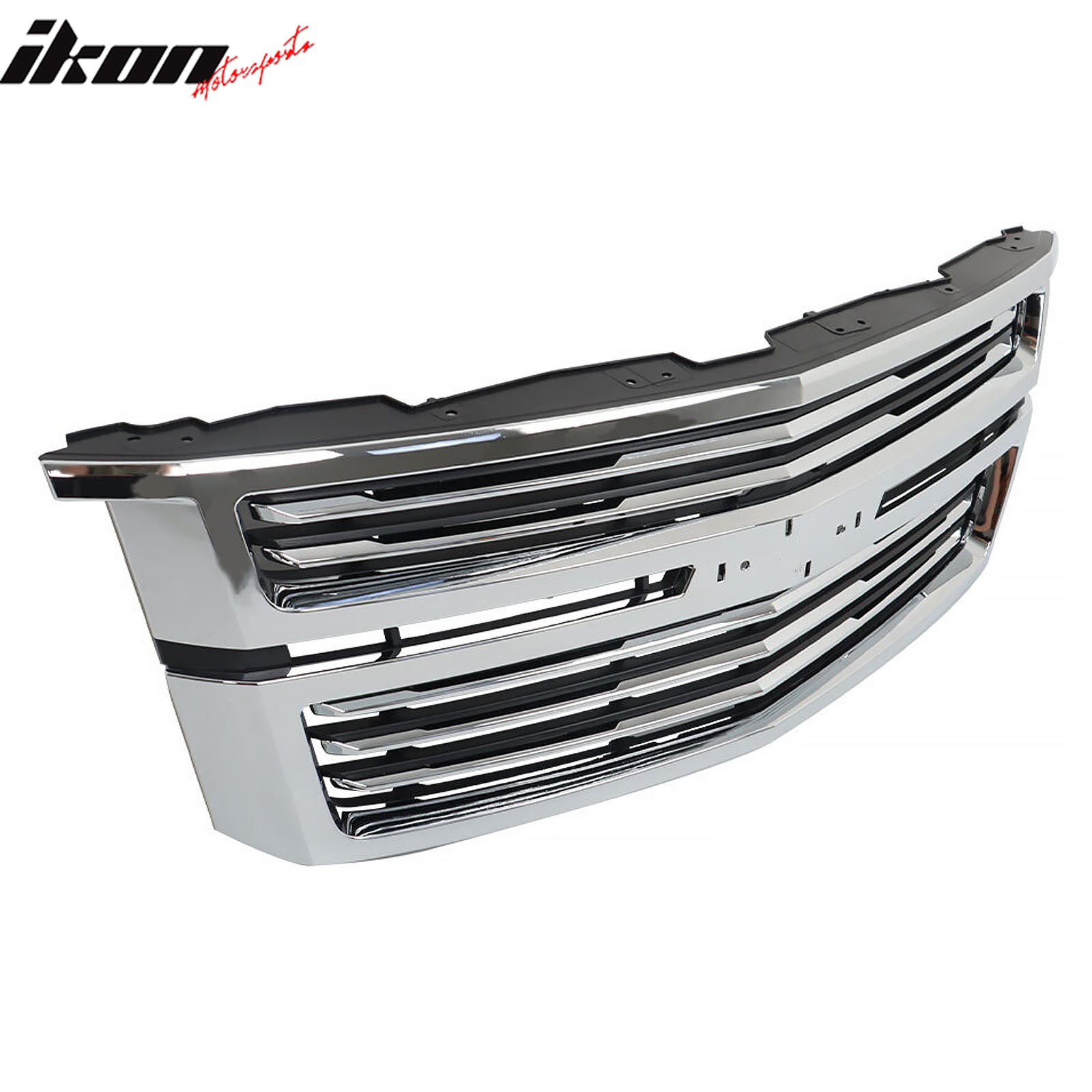 Fits 15-20 Chevrolet Tahoe LTZ Style Front Upper Factory Grill Grille Chrome