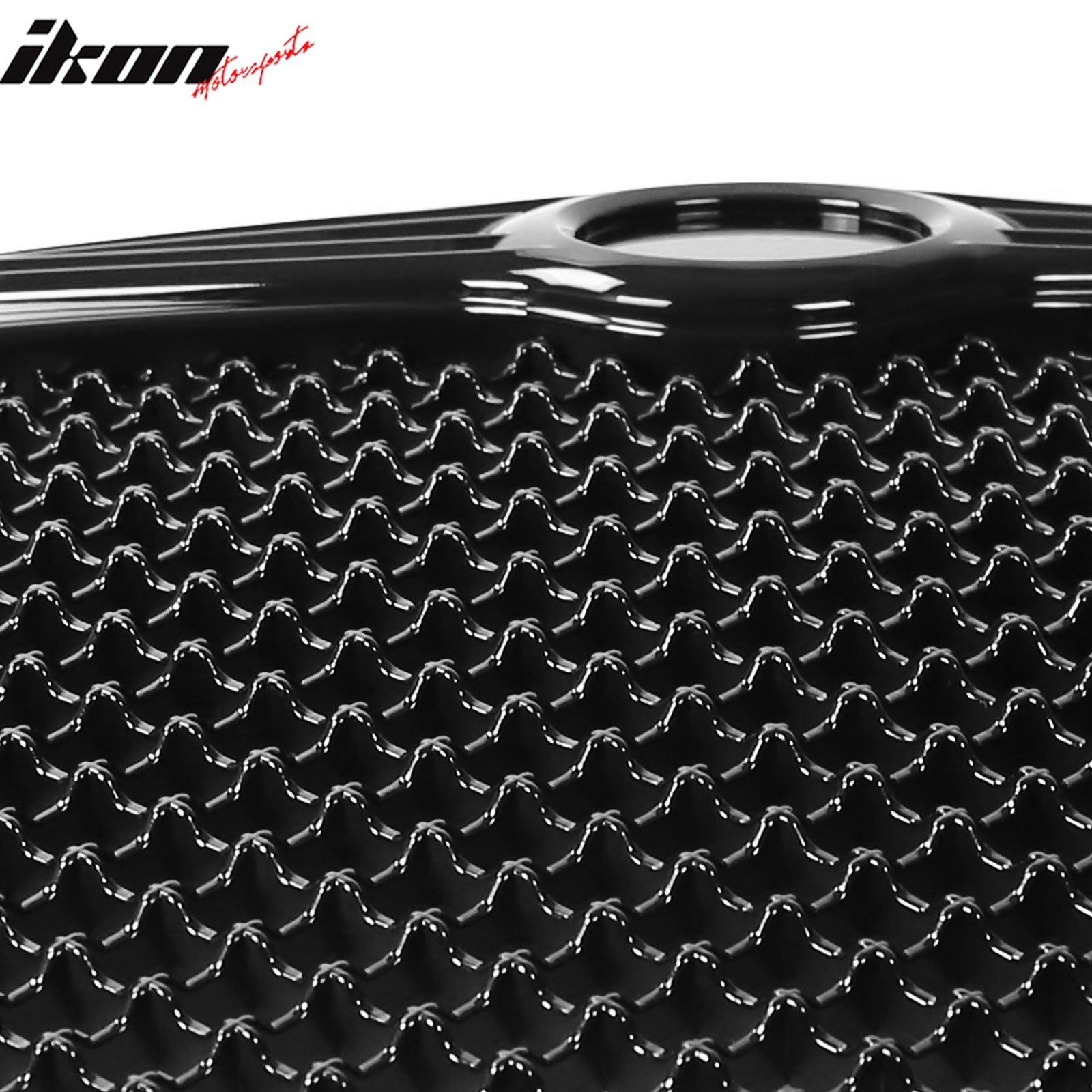 Fits 05-10 Chrysler 300 300C Bentley Style Front Hood Grille Black W/ B Emblem