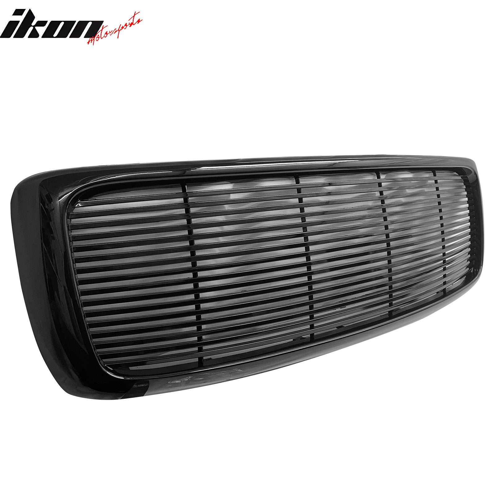 Fits 02-05 Dodge Ram 1500/2500/3500 Horizontal Billet Style Upper Grille ABS
