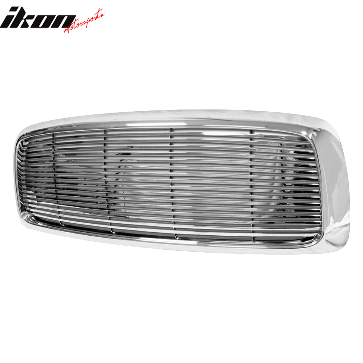 Fits 02-05 Dodge Ram 1500/2500/3500 Horizontal Billet Style Upper Grille Chrome
