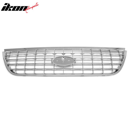 Fits 02-05 Ford Explorer Chrome Cross Bar Insert Front Upper Grille Replacement