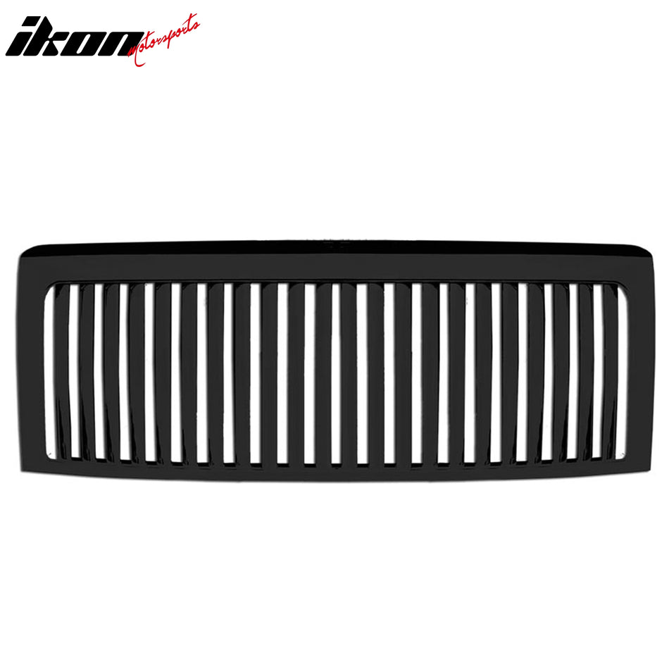 2009-2014 Ford F-150 Lincoln Black Front Bumper Hood Insert Grille ABS